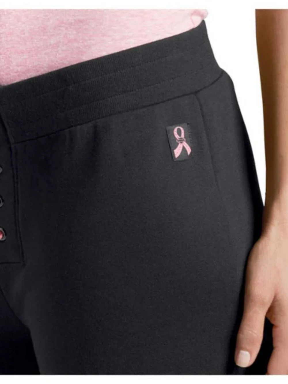 NWT Harley-Davidson pink label sweatpants - Picture 3 of 3